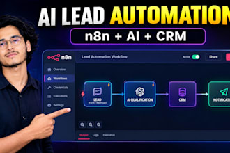 build ai lead generation and qualification automation with n8n