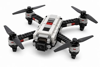 design custom lego accesories or pieces for you