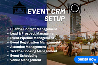 setup event management CRM cvent bizzabo eventbrite whova rsvpify bonterra