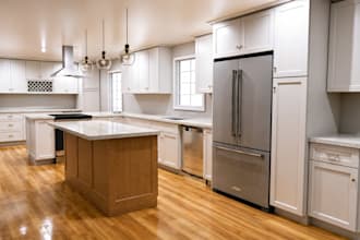 design a professional kitchen layout and 3d rendering
