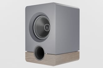 design speaker enclosure and subwoofer box cad for 3d printing and manufacturing