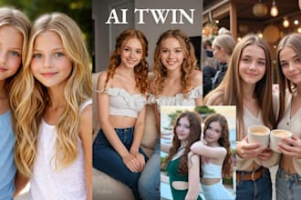 create ai digital twin and ai influencer for viral social media video