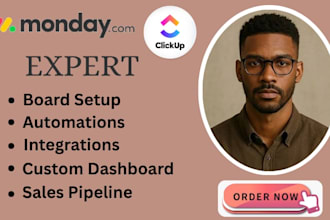 do monday crm monday com clickup project management as monday and clickup expert