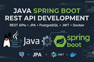 build scalable java spring boot backend applications