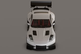 design custom car body kits, 3d car models, wide body kits 3d printing