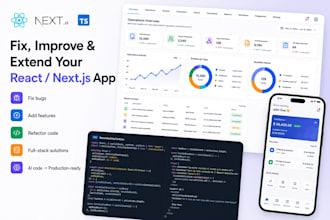 fix bugs or add features to your react application