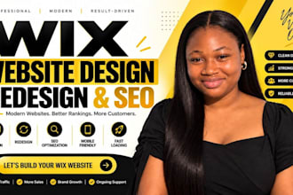 do wix migration, wix website design or wix redesign, wix promotion and wix seo