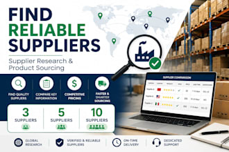 research suppliers and products for your business