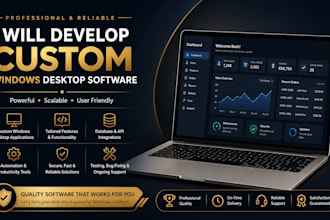 develop custom software for windows