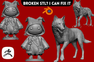 do stl file repair fix stl errors mesh repair 3d model repair for 3d printing