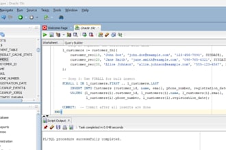 fix and optimize your oracle sql code