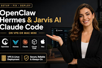 setup fix jarvis ai assistant dashboard jarvis ai agent on mac mini vps openclaw