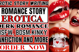 write nsfw fanfiction, erotic smut manga, kinky bdsm anime erotica romance story