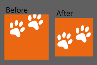 vectorize, redraw, or convert your logo to vector