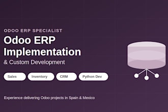 implement and customize odoo erp for your business
