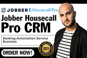 setup jobber housecall pro crm booking automation service business