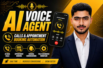 build an ai voice agent for calls and appointment booking