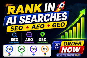 optimize your website for GEO aeo SEO and ai search engines