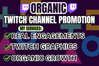 twitch promotion, kick promotion, twitch affiliate and long term growth