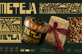 create a professional brand identity for your food business