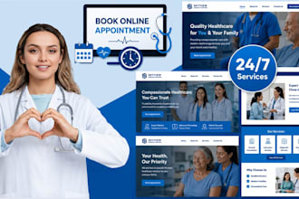 design a healthcare and medical website