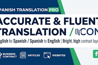 do english to spanish translation, subtitling, and transcript