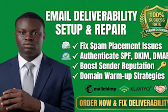 fix email deliverability setup spf dkim dmarc domain authentication