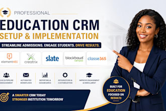 setup education crm element451  creatrix slate crm blackbaud campus classe365