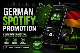 promote your spotify music to real german listeners