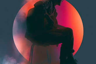 design album cover, single cover, music cover art