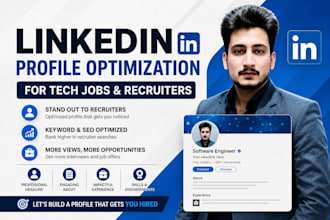 optimize your linkedin profile for tech jobs and recruiters