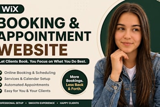 do wix booking website wix appointment website wix scheduling wix booking system