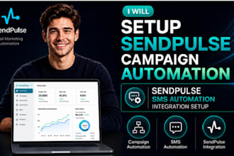 sendpulse campaign automation sendpulse SMS automation sendpulse integration