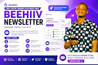 beehiiv newsletter fully setup manage beehiiv post redesign beehiiv landing page