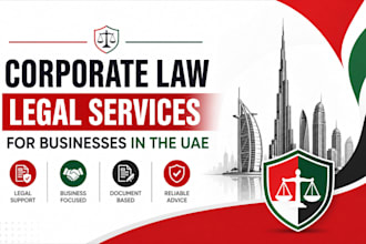 provide corporate law legal services for businesses in the uae