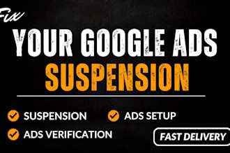 reactivate google ads account suspended issue from suspension