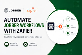 setup jobber client portal automated quote reminders zapier triggers