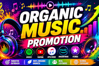 amazon music promotion itunes music spotify music youtube music soundcloud