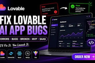 fix lovable ai website lovable dev app bugs errors broken lovable saas mvp app