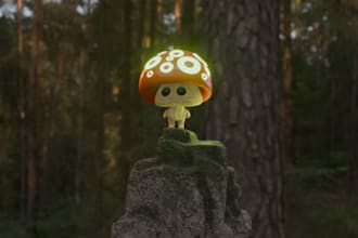 create a custom 3d model in blender