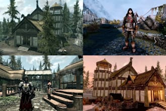 create custom armor weapons or character for skyrim fallout 4 resident