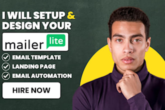 setup mailerlite email template mailerlite automation mailerlite landing page