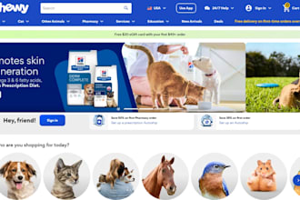 pet clothing website pet supplement website pet feed store pet accessories store