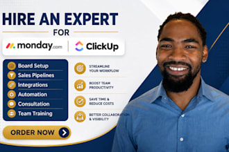 be your monday consultant setup monday CRM project management boards automation