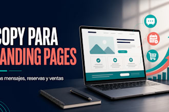 write landing page copy in spanish