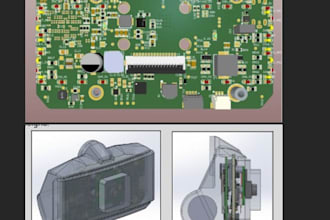design a professional pcb board in kicad or altium