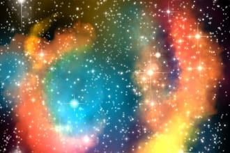 make digital space art