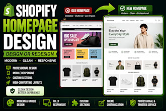 design redesign your shopify homepage to boost conversion