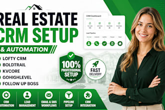 real estate CRM setup lofty, boldtrail, kvcore, gohighlevel