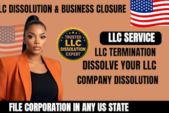 dissolve file corporation terminate llc ein wyoming delaware llc dissolution